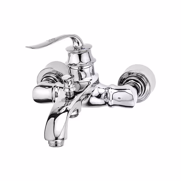 شیر اهرمی دوش مدل دریا کروم دسته هلن قهرمان