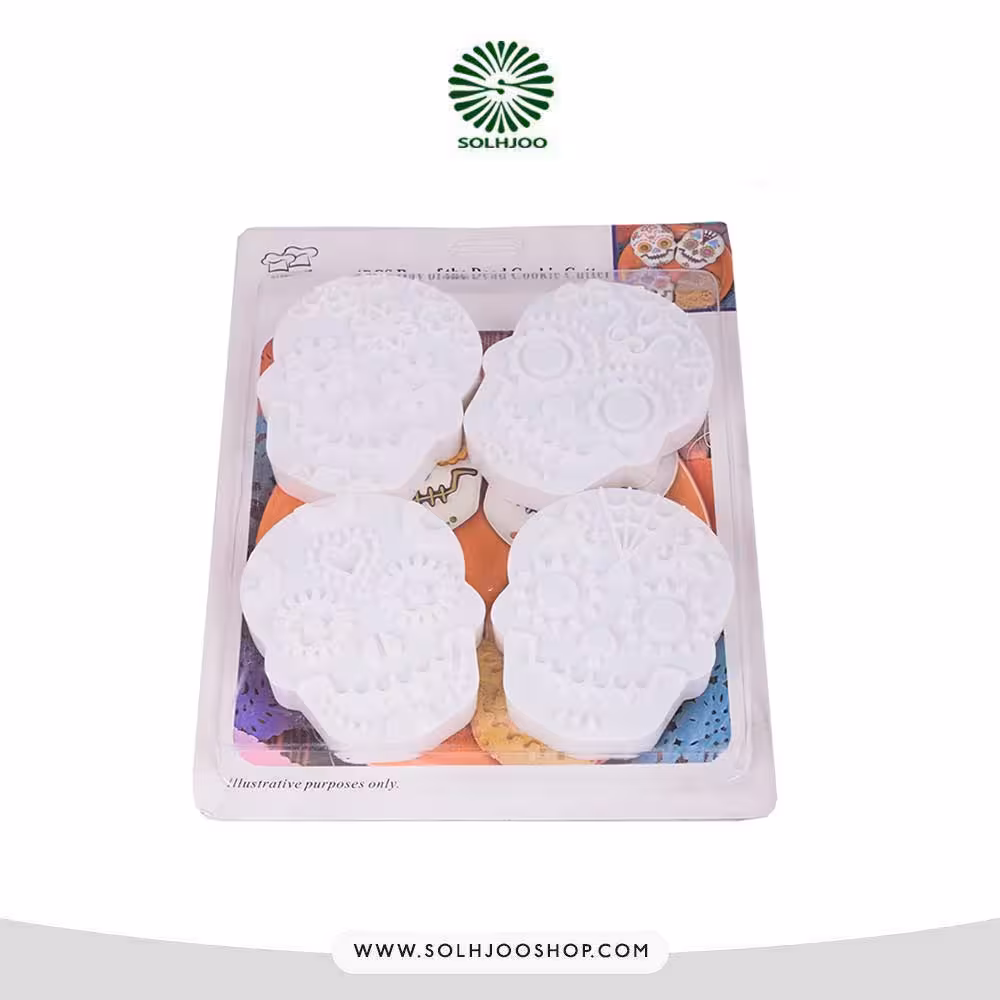 کاتر و چاپ اسکلت هالووین 4 عددی