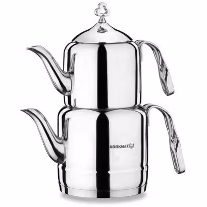 کتری و قوری مدل A211 سینتمانی کرکماز / KORKMAZ CINTEMANI A211