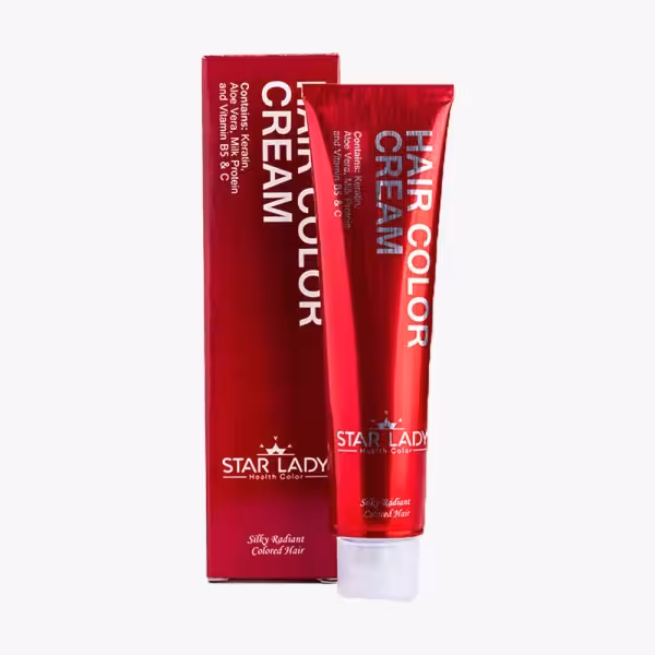 رنگ مو استار لیدی قهوه ای خاکستری 4.1