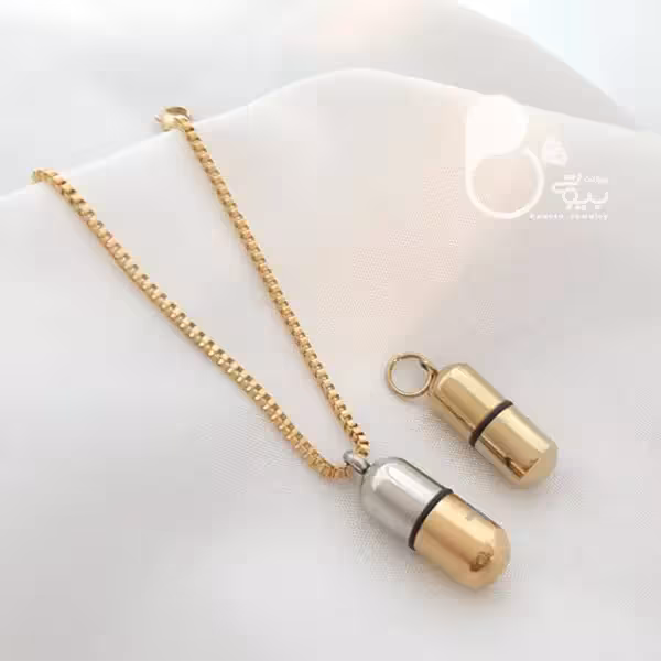 گردنبند طرح طلا