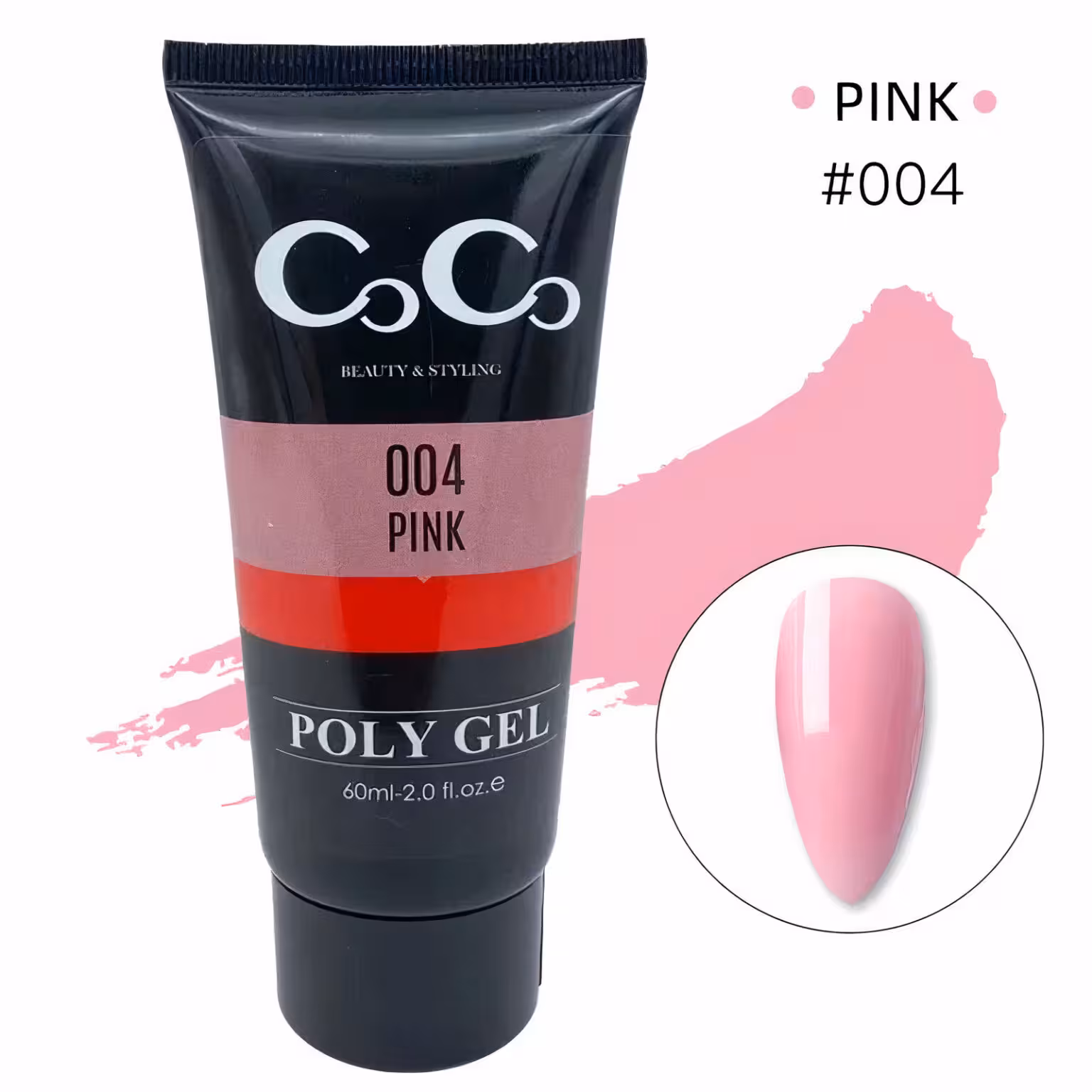 پلی ژل کاشت ناخن 60 گرمی کوکو COCO کد 4