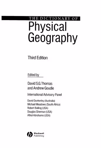 خرید و دانلود نسخه کامل کتاب The Dictionary of Physical Geography, Third Edition