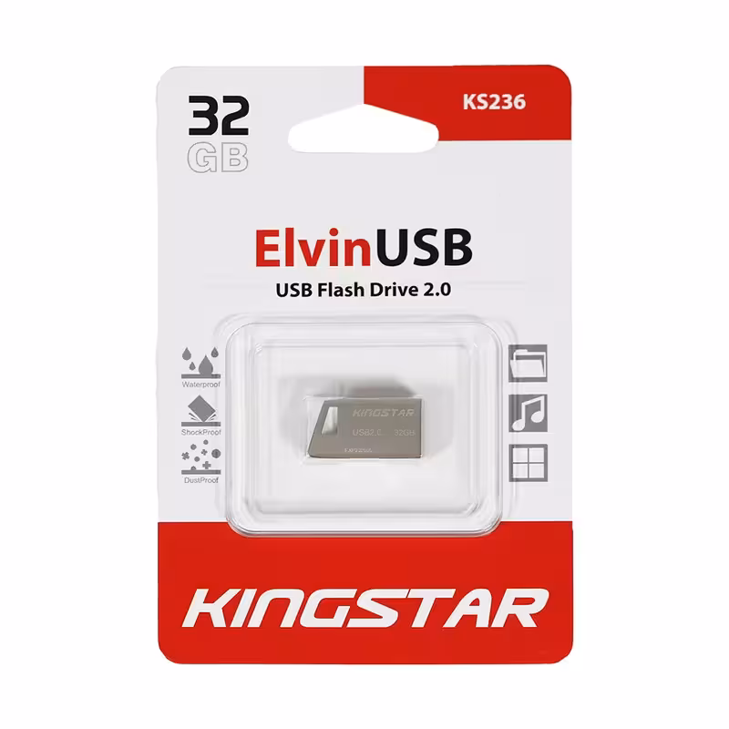 فلش مموری کینگ‌ استار مدل KS236 ظرفیت 32 گیگابایت