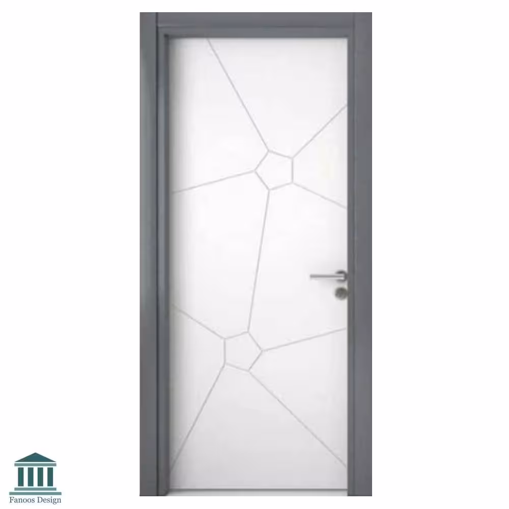 درب روکش پی وی سی سفید کد 4159