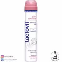 اسپری دئودورانت لاکتویت LACTOVIT مدل piel sensible حجم 200 میل