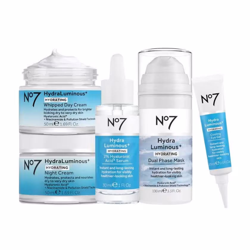 قیمت و خرید کیت مراقبت از پوست های خشک نامبر سون مدل Hydrating &amp; Brightening HydraLuminous  Collection for dry &amp; very dry skin اورجینال