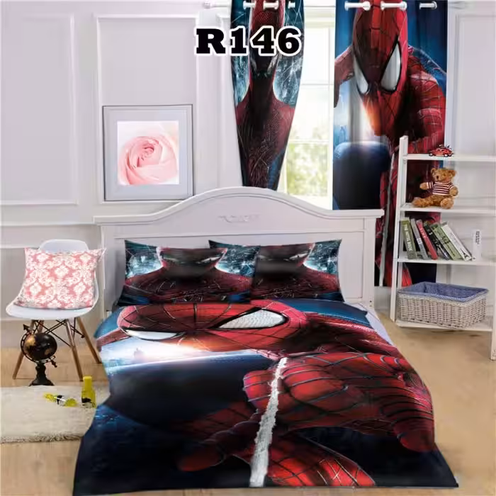 روتختی سه بعدی طرح مرد عنکبوتی