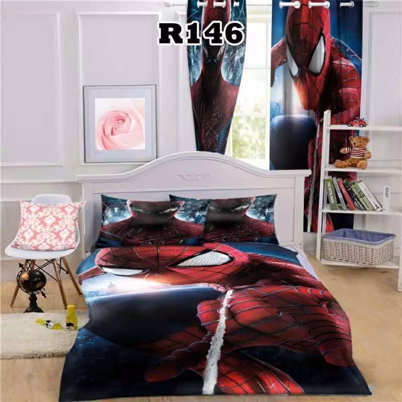 روتختی سه بعدی طرح مرد عنکبوتی