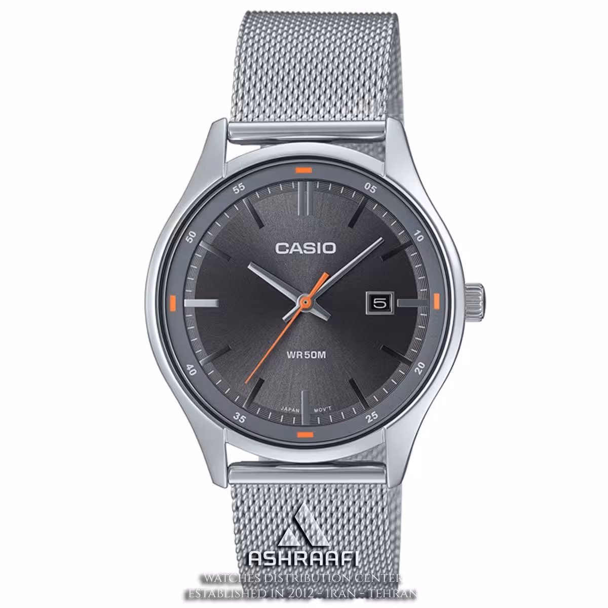 ساعت مردانه کاسیو بند حصیری Casio MTP-E710M-8AV