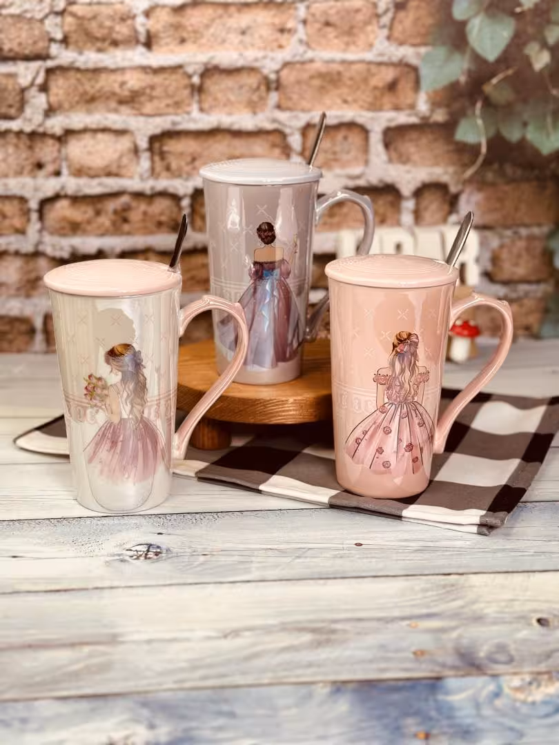 ماگ فوق العاده زیبای پرنسسی کد 1185