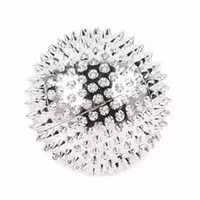 گوی ماساژ نقره ای بزرگ