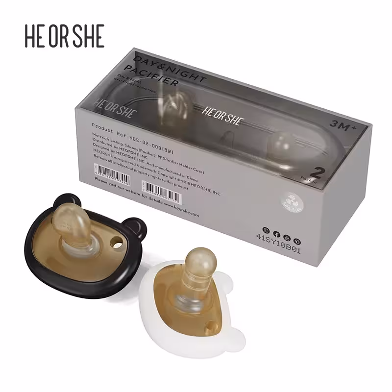 پستانک قاب دار شب و روز هی اور شی HE OR SHE