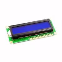 ماژول نمایشگر LCD 2x16 آبی