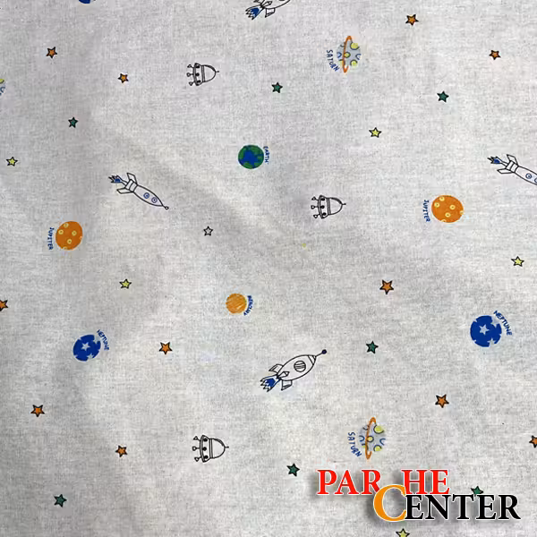 پارچه لینن طرح دار عرض 150 کد2