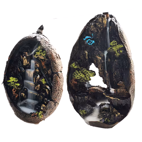 جاعودی آبشاری صخره ای تخم مرغی