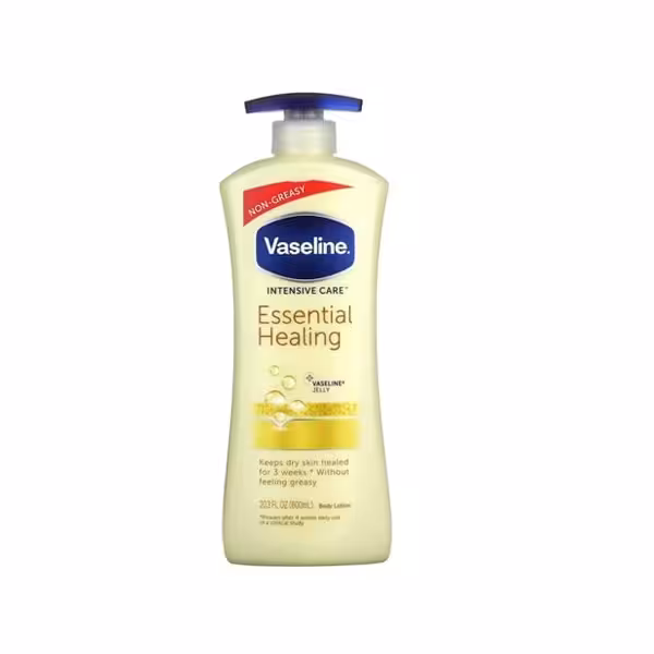 لوسیون ترمیم کننده پوست وازلین Vaseline Essential Healing حجم 400 میل