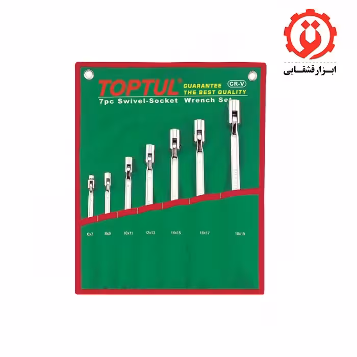 آچار های سری دو سر بکس 7 عددی تاپ تول مدل GAAA0704