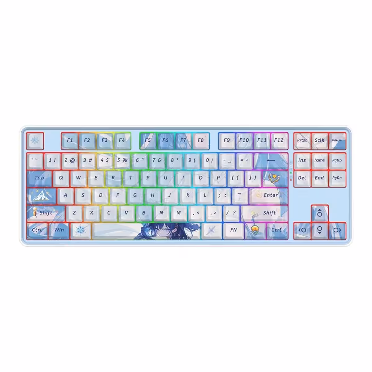 کیبورد گیمینگ ردراگون مدل Redragon STAR BLADE K707 PRO Anime