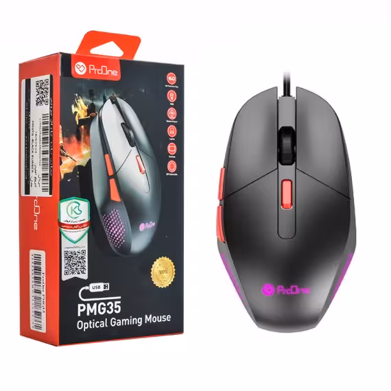 ماوس گیمینگ پرووان مدل PMG35 با سیم