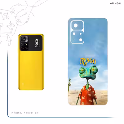 برچسب پوششی ماهوت مدل Rango مناسب برای گوشی موبایل شیائومی Poco M4 Pro 5G