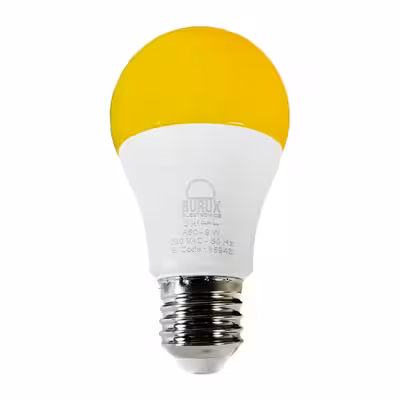 لامپ ال ای دی 9 وات بروکس مدل BRX رنگی پایه E27 بسته 50 عددی