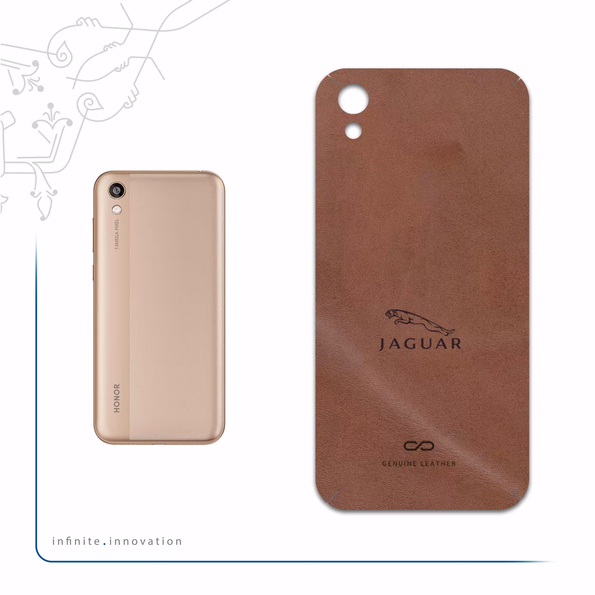 برچسب پوششی ماهوت مدل MNL-JGR مناسب برای گوشی موبایل آنر 8S