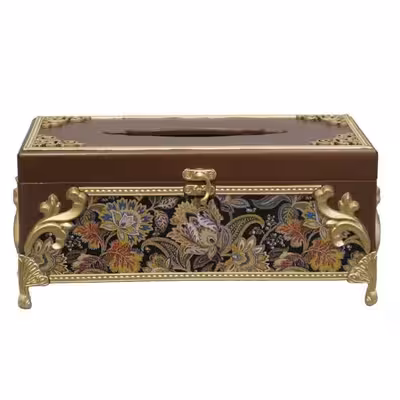 ست سطل و جای دستمال کاغذی مدل Sdj3