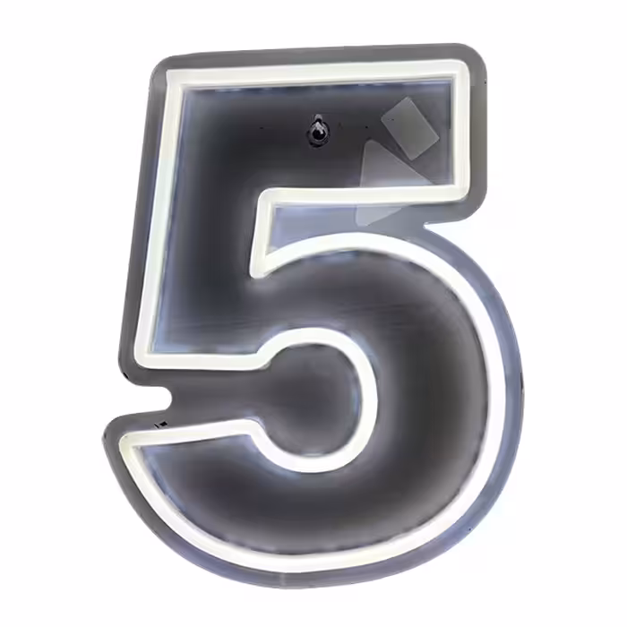 چراغ دیواری مدل نئون NEON-FIVE 