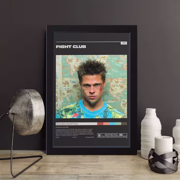 تابلو مدل Fight Club کدS1645-b
