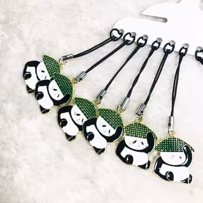 آویز موبایل مدل پاندا فانتزی 033