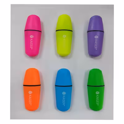 ماژیک علامت گذار کایزر کد SK820 بسته 6 عددی