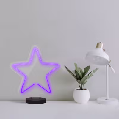 چراغ رومیزی ریموت دار مدل STARS-GL_PR-GLASS