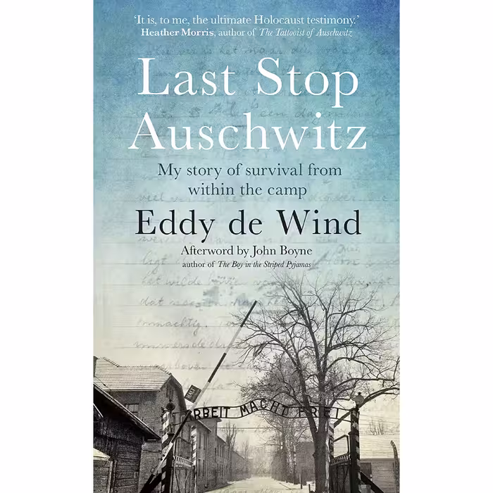 کتاب Last Stop Auschwitz اثر Eddy de Wind انتشارات Doubleday