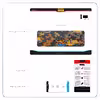 برچسب پوششی ماهوت مدل Army-Autumn-pixel مناسب برای تبلت جی ال ایکس W11 Plus