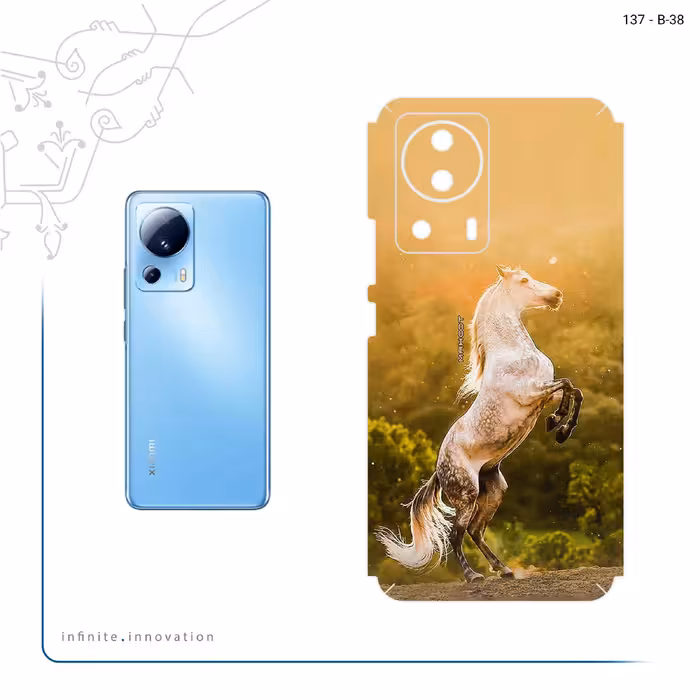 برچسب پوششی ماهوت مدل Horse_2 مناسب برای گوشی موبایل شیائومی 13 Lite