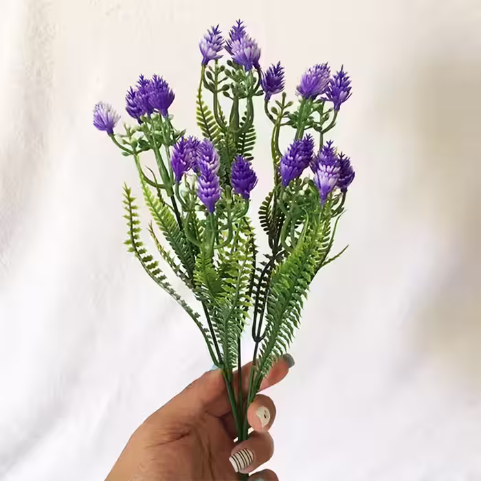 دسته گل مصنوعی مدل سرخس کد 520 