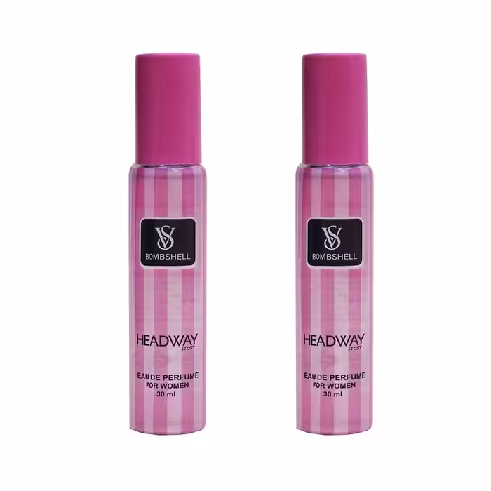 عطر جیبی زنانه هدوی استوری مدل ویکتوریا سکرت بامبشل حجم 30 میلی لیتر مجموعه 2 عددی
