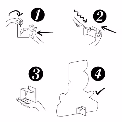  استند رومیزی تولد طرح ال و ال کد 51