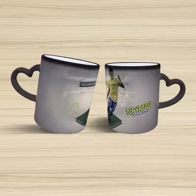 ماگ حرارتی مدل دسته قلبی اکلیلی طرح نیمار کد 73