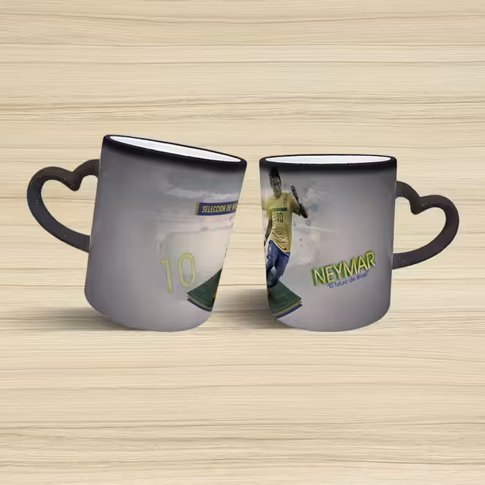 ماگ حرارتی مدل دسته قلبی اکلیلی طرح نیمار کد 73