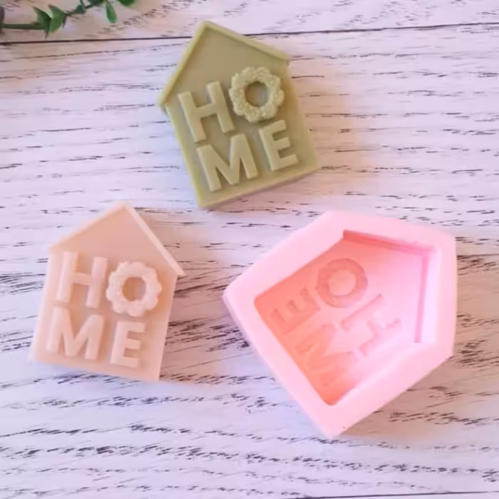 قالب شمع مدل خانه