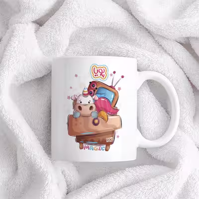 ماگ حس آمیزی طرح Magic Unicorn مدل پویا