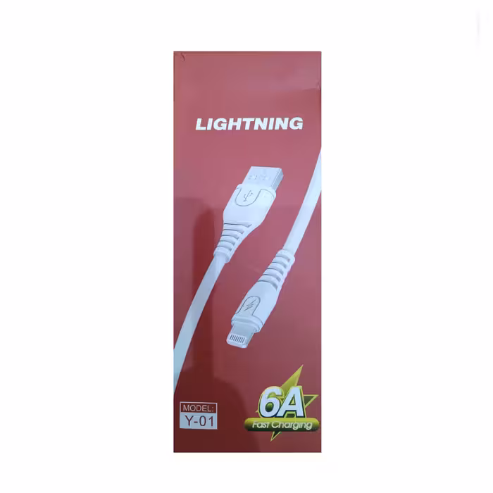 کابل تبدیل USB به لایتنینگ مدل Y-01 طول 1 متر