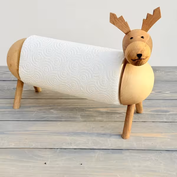 جا دستمال کاغذی حوله ای طرح گوزن