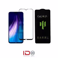 گلس شیشه ای تمام صفحه و فول چسب کاکتوس موبایل xiaomi note 8