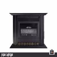 بخاری گازی مروارید سوز طرح شومینه مدل 25000