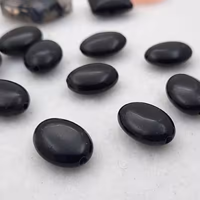 سنگ مشکی بیضی کد39