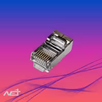 سوکت شبکه امپ Cat5e SFTP