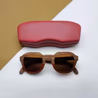 عینک آفتابی چوبی مید وود مدل O097